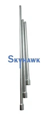 3pc 1/2" drive x 15", 18", 24" Carbon Steel EXTRA-LONG SOCKET EXTENSION BAR SET