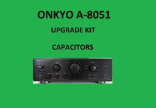 Stereo Amplifier ONKYO A-8051 Repair KIT - all capacitors
