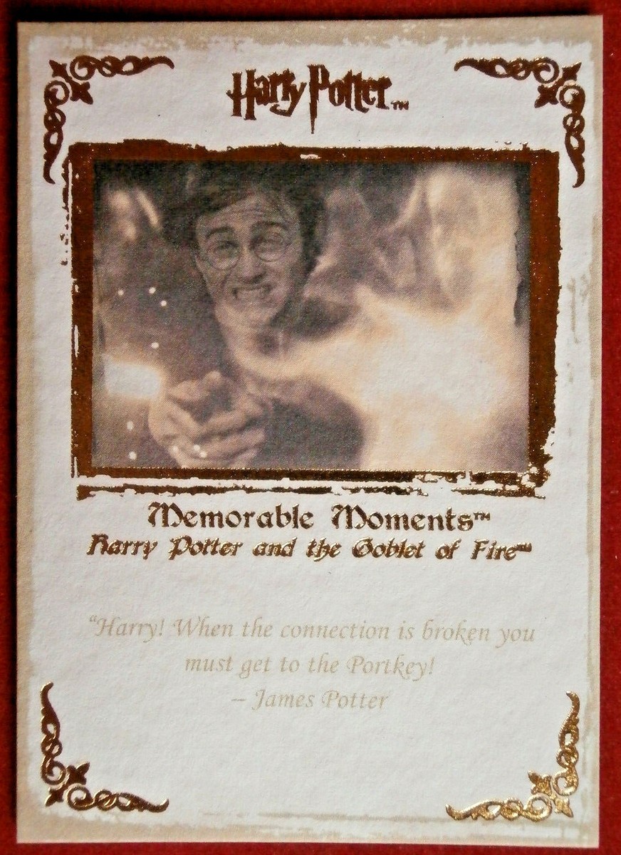 HARRY POTTER MEMORABLE MOMENTS #1 Card #70 YOU MUST GET TO