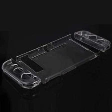 AMZER 4 in 1 Crystal Hard Shell Case for Nintendo Switch Body & Gamepad TNS-1710