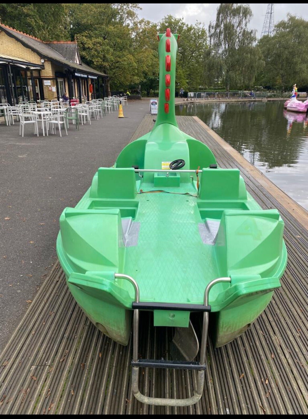 Pedalos BOATING Swan 🦢 And Dragon 🐉 THEMED PEDALOS eBay
