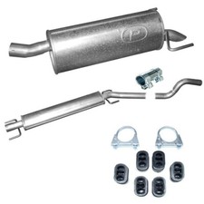 Auspuff Mitteltopf Endtopf Opel Astra H 1.9 CDTi TD + GTC + Montagesatz