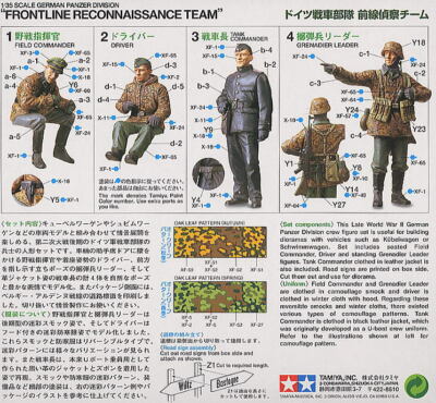Tamiya 35253 1/35 Military Model Kit WWII German Front Line