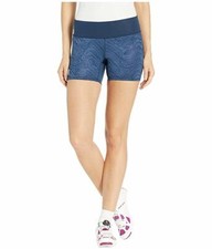 New 240 Pearl Izumi Women's Blue 4 Studio Indoor Cycling Shorts Size L