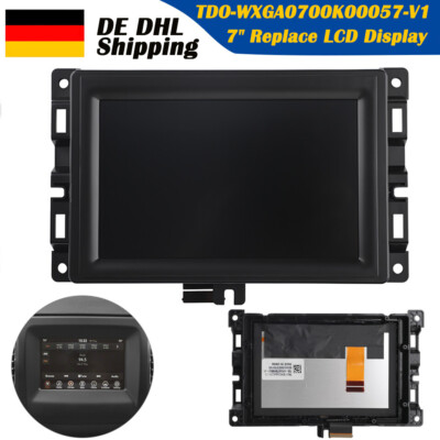7'' LCD Touchscreen Display Für Jeep Uconnect  Auto 2017-2020 Radio Navigation DE