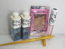 HARD CANDY MAKEUP ASSORTED - LOOSE GLITTER, EYELINER, LIPGLOSS, EYESHADOW - 5PCS