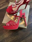 NEW 5 Inch Heel Sandal Women Sz 8 Shoe Ankle Strap Platform CHARLOTTE RUSSE — photo 5