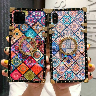 Retro Ethnic Plain Totem Phone Case For Huawei Mate 40 Nova 8 P40 Pro Honor 30