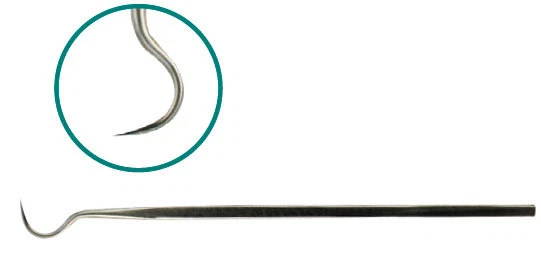 SE DS102 STAINLESS STEEL DENTAL PICK SINGLE END