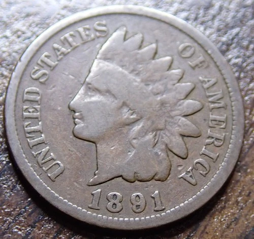 1891 Indian Head Cent (G)