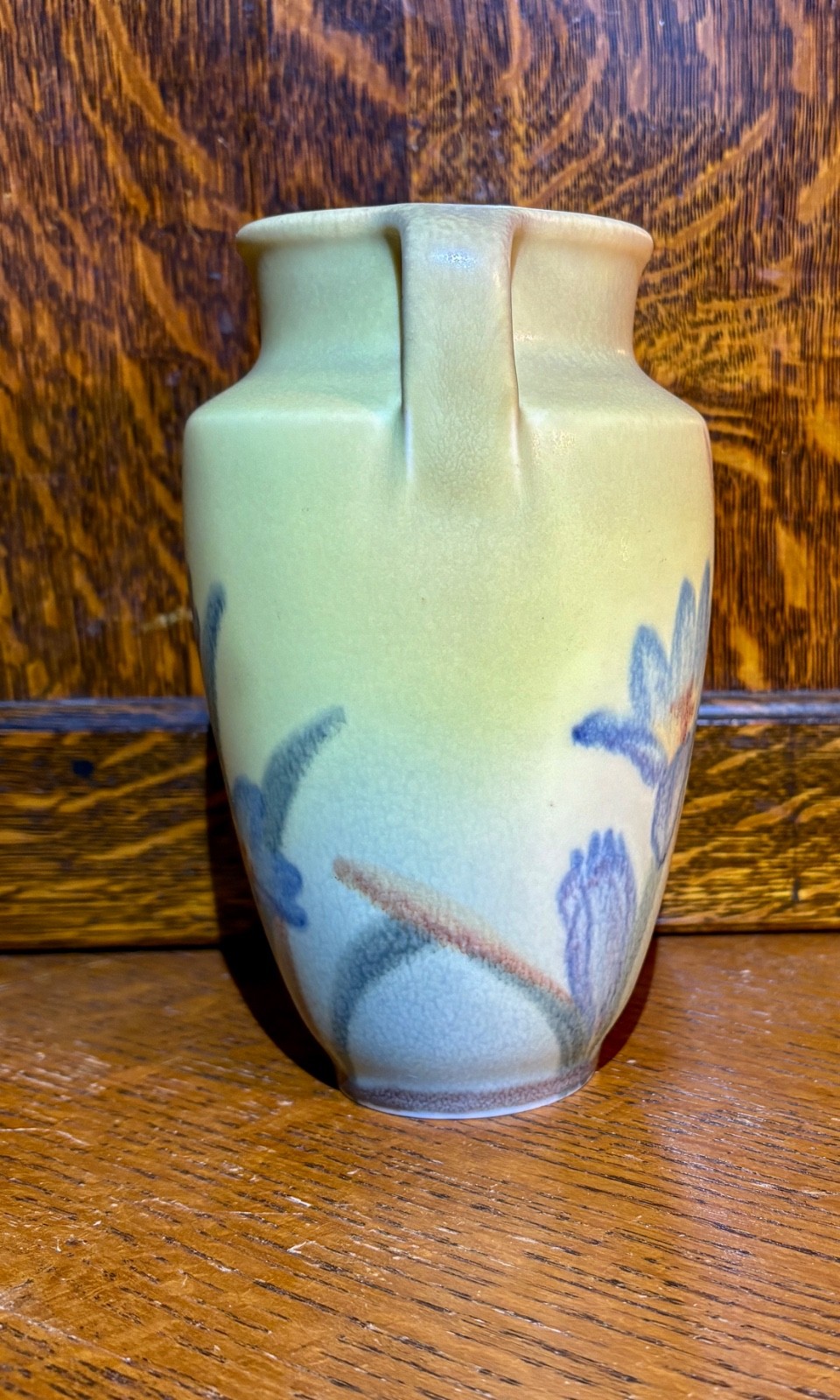 Rookwood Pottery Vellum Glaze Vase M. McDonald 1935 MINT!