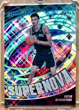 VICTOR WEMBANYAMA 2023-24 Revolution SUPERNOVA Rookie Cosmic SP 37/99 #6 SPURS