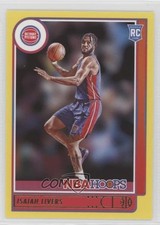 2021-22 Panini NBA Hoops Rookies Yellow Isaiah Livers #208 uk2
