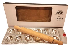 NIP - Martha Stewart Ravioli Mold With Rolling Pin - OPEN BOX Italian Food Pasta