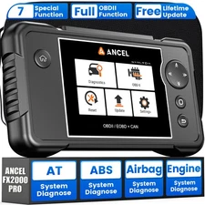 ANCEL FX2000 PRO OBD2 Car Scanner ABS SRS Engine AT Diagnostic Tool Code Reader