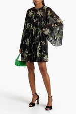 Red Valentino Floral Print Mini Dress