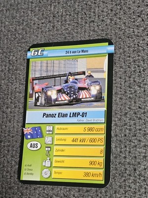 Panoz Elan LMP 01  - 6C  - Einzelkarte - Quartett  (9D)