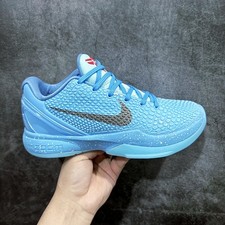 New NK Zoom Kobe 6 Protro Blue PE2023-100 Mens Womens Athletic Shoes Authentic