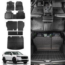Floor Mats For 2023-2026 Honda Crv Include Hybrid Cargo Mat Cr-v Accessories