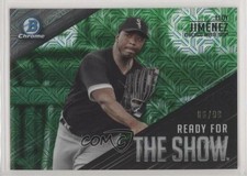 2019 Bowman Mega Box Green Mojo Refractor /99 Eloy Jimenez #RFTS-20 1u6