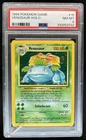 1999 Pokemon Unlimited Venusaur Rare Holo #15/102 PSA 8