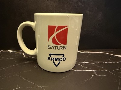 Saturn Automobile Armco Steel Coffee Mug 