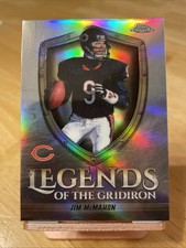 Topps NFL Chrome 2025 Jim McMahon #LOG-5 Refractor Chicago Bears NFL🏈🏈