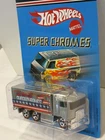 HOT WHEELS SUPER CHROMES TARGET EXCLUSIVE ~STARS & STRIPES REDLINE HIWAY HAULER~