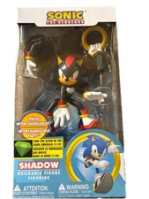 Sega Sonic The Hedgehog 4" SHADOW Buildable Figure Figurine JTSC-4191-b