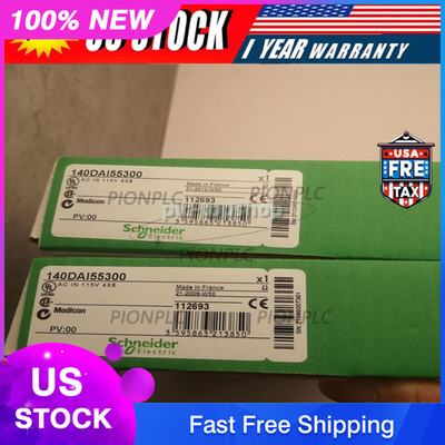 SND 140DAI55300 AND SEALED Modicon Quantum AC IN 140-DAI-553-00 US Free TAX