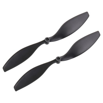 2Pcs 8043 RC Propellers Blade Prop 2 Vane 20.3cm Nylon Black