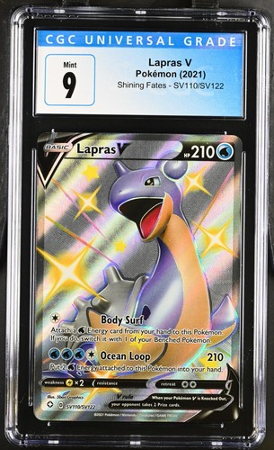 Lapras V graded CGC 9 for sale on eBay
