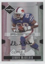 2008 Leaf Limited Phenoms 114/299 Leodis McKelvin #263 Auto 1m8