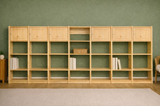 Regal Regalsystem Bücherregal Holz Kiefer massiv natur flexibel & erweiterbar