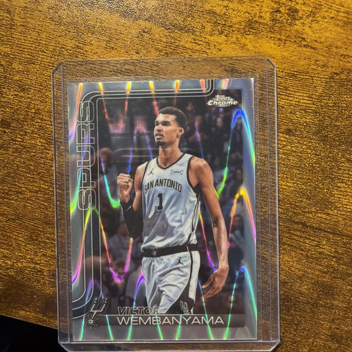 Topps 2026 Topps Chrome update Victor Wembanyama wave refractor