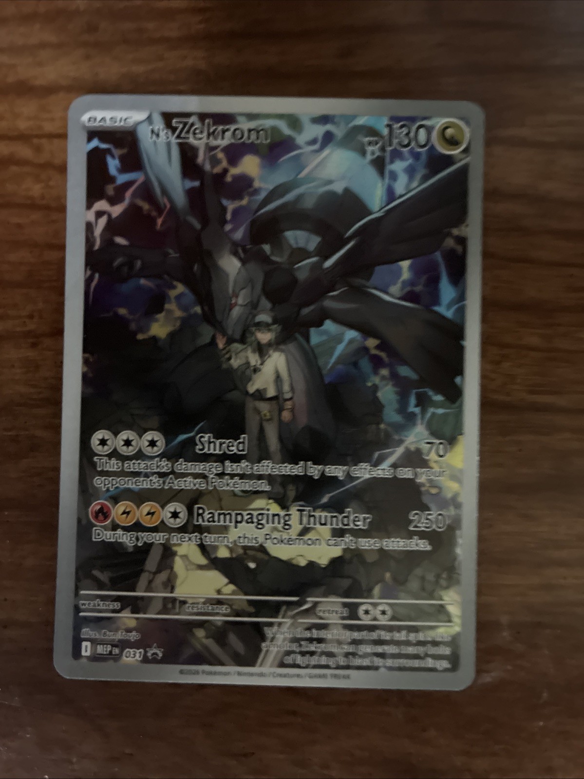 N's Zekrom - 031 - ME: Mega Evolution Promo Pokémon