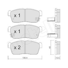 Kits de frein Daihatsu TREVIS