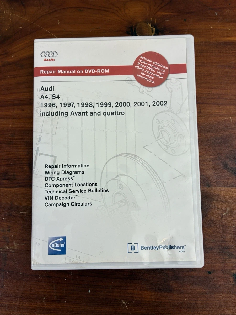 Service & Repair Manuals for Audi A4 for sale | eBay