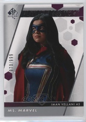 2024 Upper Deck Marvel Studios Series 1 970/999 Iman Vellani as Ms #FW-8 ob9