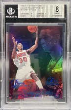 1996 Flair Showcase #8 Kerry Kittles Rookie Legacy Collection Row 1 #/150 BGS 8