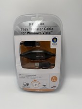 Belkin Easy Transfer Cable for Windows Vista XP to Vista 8ft USB Laplink