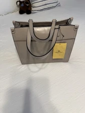 Patricia Nash Ava Medium Leather Tote Bag Crossbody 