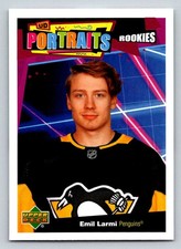 2020-21 Upper Deck UD Portraits #P97 Emil Larmi (ref 203372)