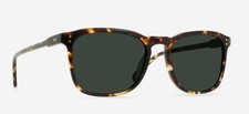 Raen Wiley Brindle Tortoise Green Polarized Sunglasses 54mm
