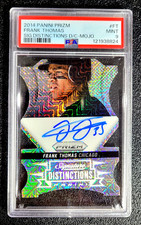 PSA 9 MINT 2014 FRANK THOMAS MOJO PRIZM AUTO SP /25 SIGNATURE DISTINCTIONS G6659