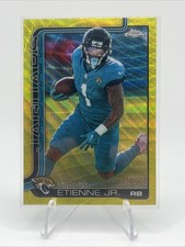 2025 Topps Chrome Travis Etienne Jr Gold /275 Jaguars NFL