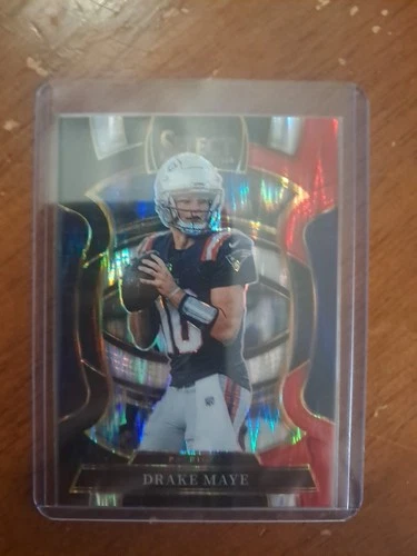 2025 Select Football Concourse Black And Red Shock Drake Maye