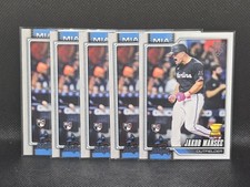 2026 Topps Jakob Marsee RC #37 5 Card Lot Miami Marlins