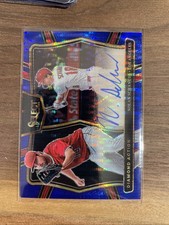 2025 Panini Select - Diamond Action Signatures Nolan Schanuel #DAS-NS Blue