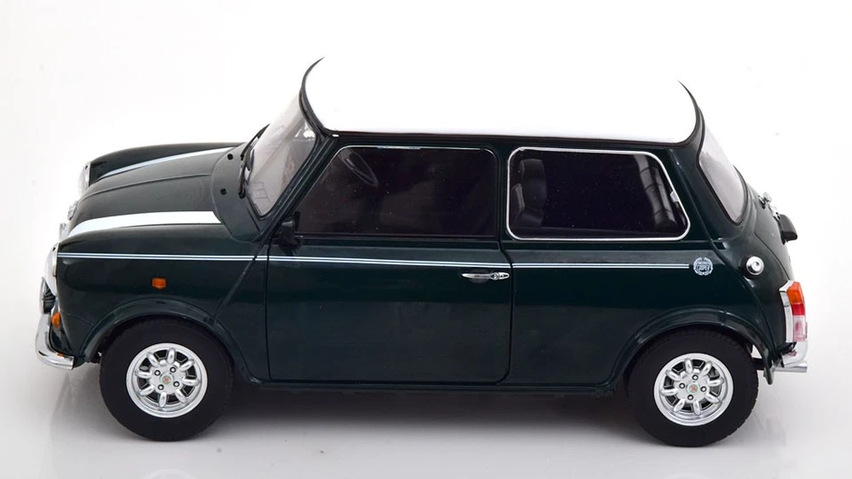 1:12 KK-Scale Mini Cooper RHD darkgreen/white - Bild 4 von 4